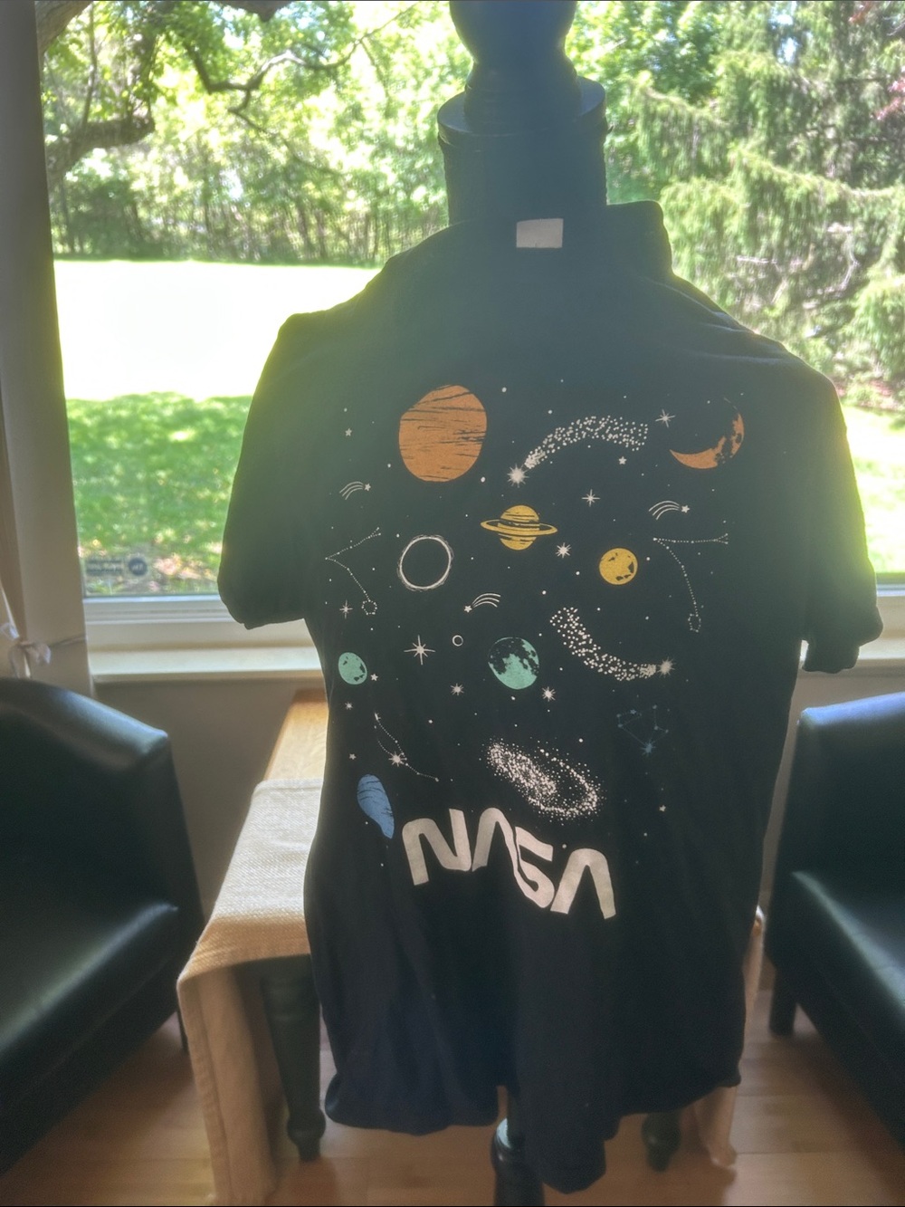 Kids' NASA Black Space Graphic Tee